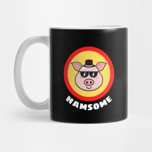 Hamsome - Pig Pun Mug